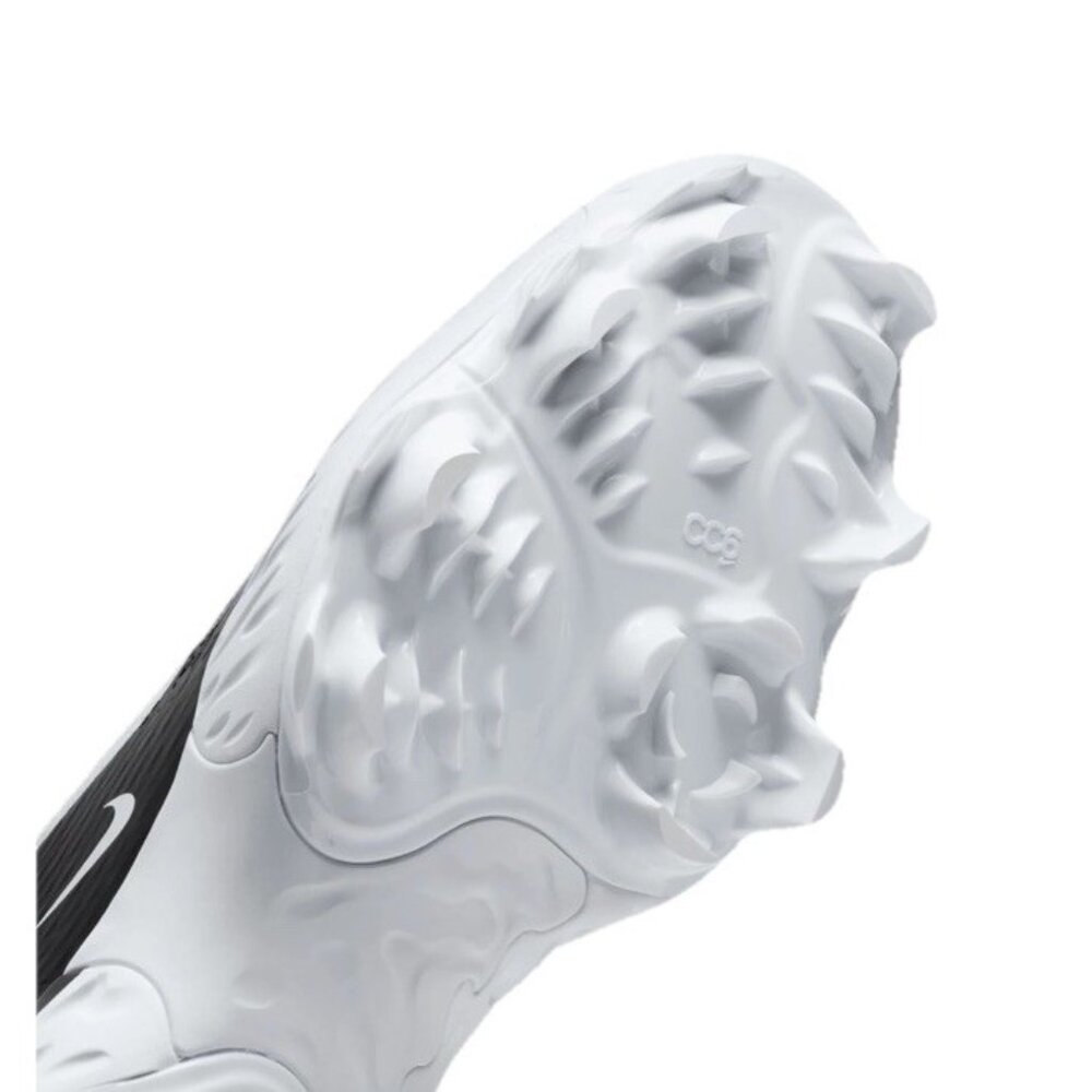 NIKE ALPHA HUARACHE ELITE 4 LOW MCS BASEBALL CLEATS WHITE Size 10.5 [FD6255-101] - Picture 8 of 8